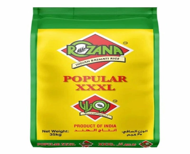 Rozana indian basmati rice popular xxxl