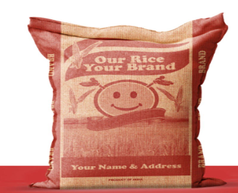 Jute Bag rice